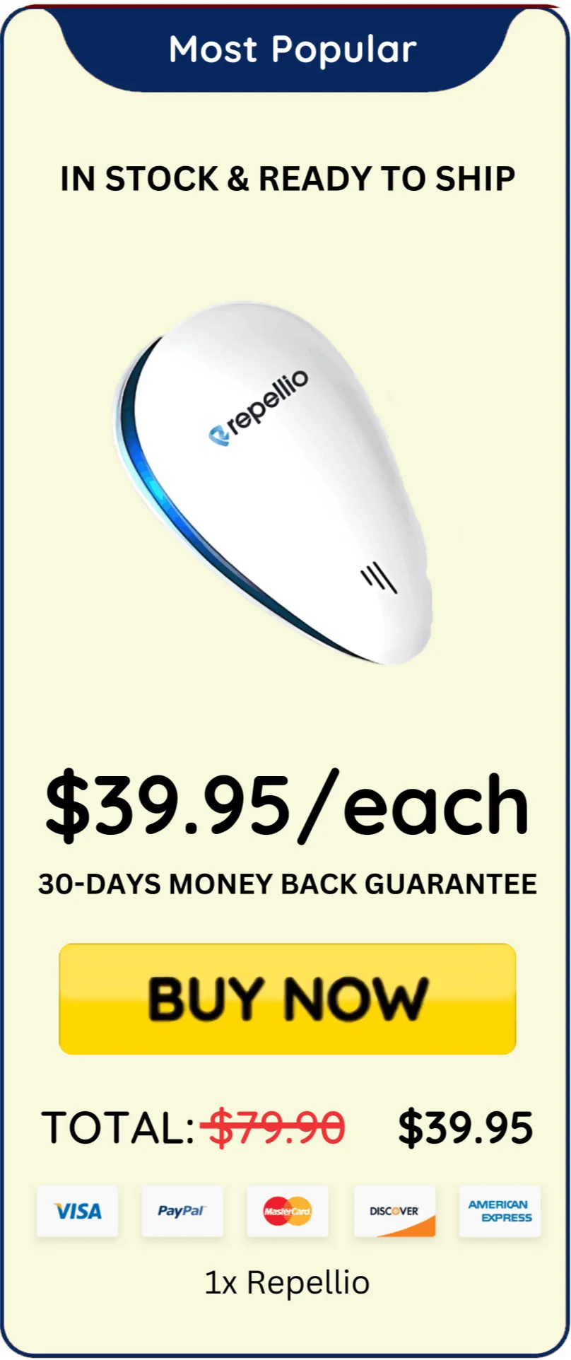 Repellio Pest Repeller Sound offer price