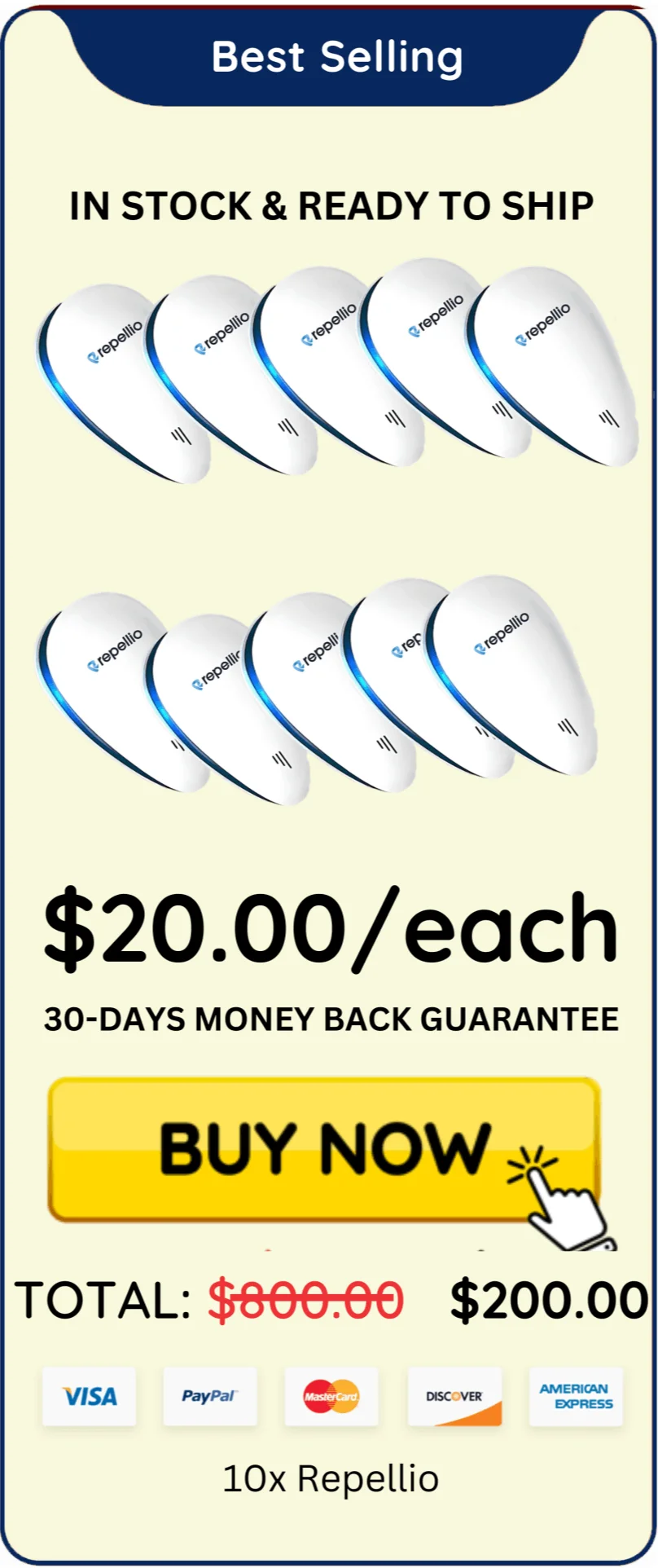 Repellio Pest Repeller Sound offer price